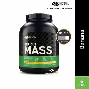 Optimum Nutrition - Serious Mass [2.72KG / 8 Servings] [ON Serious Mass] [Mass Gainer / Weight Gainer / Weight Gaining]