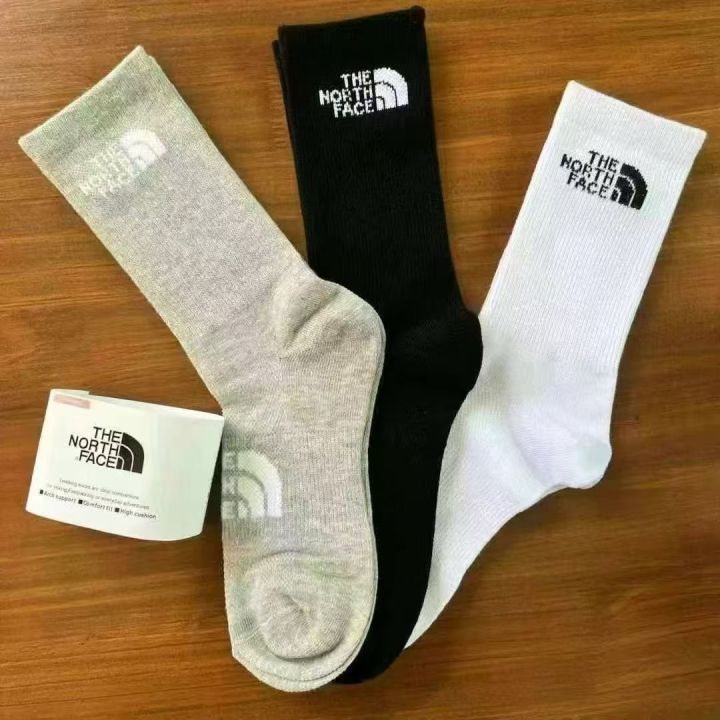 THE NORTH FACE New Beijia The Mid-tube Socks Men's And Women's