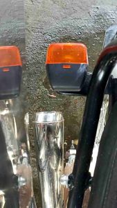 Stainless Double Elbow Chicken Pipe Version 2 for TMX 125 Rusi Racal Skygo Motorstar Sym