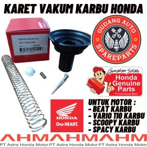ORIGINAL AHM Karet Vakum Karburator vario karbu beat karbu scoopy karbu spacy karbu