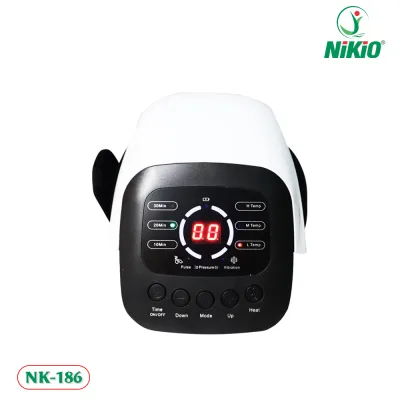 Máy Massage Đầu Gối Nikio NK-186 - Công Nghệ Rung Và Túi Khí Mát Xa Khớp Gối Kết Hợp 2 Miếng Dán Xung Điện Matxa Toàn Thân