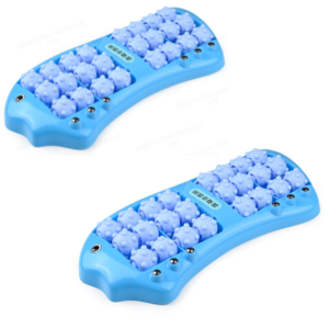 Foot Massager Roller with Magnetic Beads for Acupressure and Meridian Stimulation Home Use Foot Therapy Device for Plantar Fasciitis Relief and Relaxation