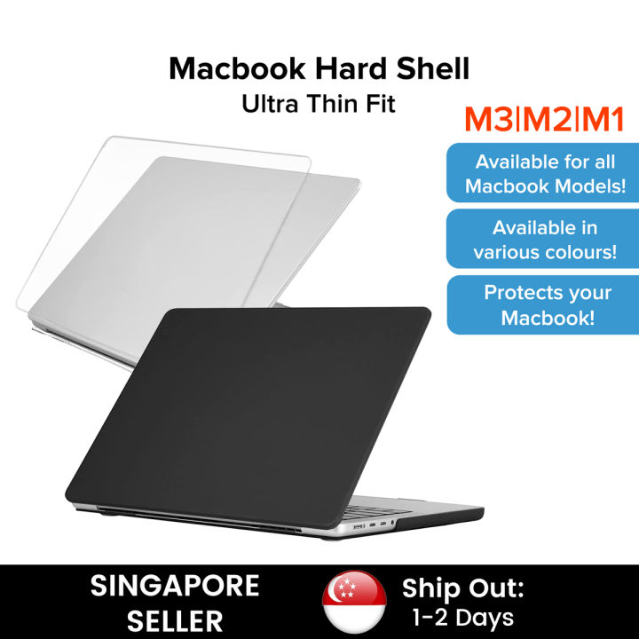 (SG) LionShield Macbook Air / Pro Hard Back Shell Case casing cover 13