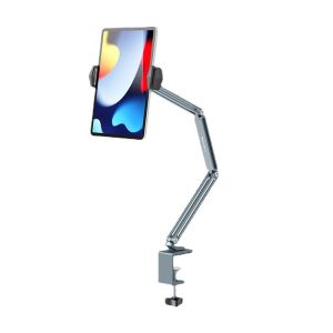 Tay Arm nâng tay nâng máy tính bảng UPERGO E67 - P60 PLUS ( P67 ) kẹp bàn - kiêm giá đỡ kẹp giữ iPad iPhone Kindle