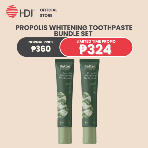 Better Botanics™ Propolis Whitening Toothpaste | Gentle Cleansing and Long-lasting Freshness | 70g | Oral Health