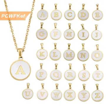 Cartier alphabet necklace best sale