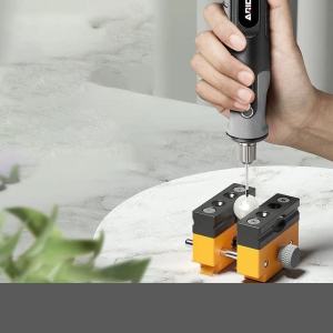 Runvictor Electric Polishing Machine Mini Grinder Set Handheld Rotary Tool Jade Wood Carving Engraving Mesin Poles