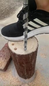 ดอกสว่านเจาะกลางงานไม้ ยาว 230 มม. สำหรับเครื่องมือเจาะไม้ 6-25 มม. 1 ชิ้น