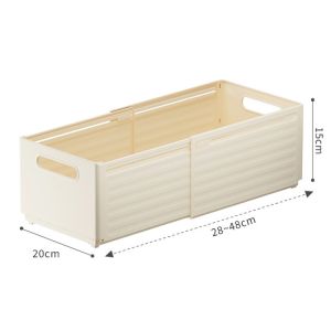 Scalable drawer organizer household clothing storage box cabinet layered storage box