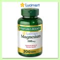 Viên uống Magnesium 500mg Nature’s Bounty [USA hàng Mỹ]. 