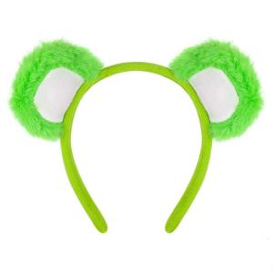 Bear Ear Hairhoop Lovely Cartoon Plush Hairband Holiday Party Props Headwear Adult Music Festival Dressingup Headpiece