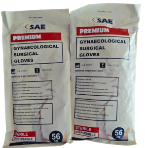 SAE MEDICAL Sarung Tangan Medis Steril OBGYN Untuk Ginekologi