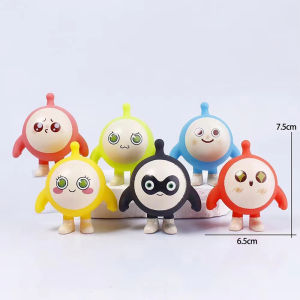 [Ready Stock]Egg Party Cake Topper Cake Decoration 蛋仔派对蛋糕装饰摆件