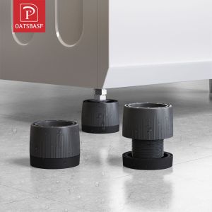 OATSBASF Máy Giặt Tăng Chiều Cao Miếng Lót Chống Sốc chống trơn Trượt Giảm Tiếng Ồn Đồ Nội Thất Máy Giặt Đế Bàn Chân Tăng Chiều Cao Chặn Cửa