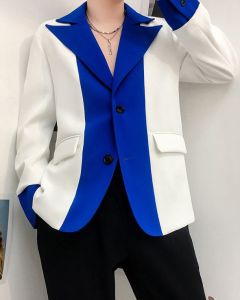 Áo vest  áo vest nam phong cách Hàn Quốc from rộng phong cách blazer dáng đẹp 2 khuy phối 2 màu  . Mã - N44
