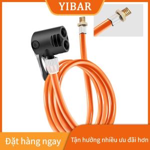 YIBAR 70 80 120cm Xe Đạp máy bơm không khí mở rộng ống bơm xe đạp vòi bơm không khí kết nối xe đạp máy bơm không khí lốp Inflator vòi phun phụ kiện