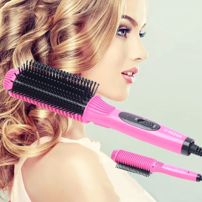 Nova hair outlet comb straightener