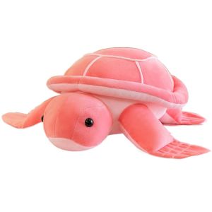TANFU Marine Animal Tortoise Plush Toy Stuffed Doll Fluffy Animal Sea Turtle Pillow Turtle Plush Doll Collection Tortoise Stuffed Toy Home Decor