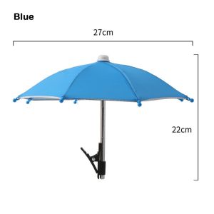 DECORATE X Anti-Glare Phone Umbrella Holder Sun Protection With Clip Phone Fixed Clip Mini Waterproof Sunshade Phone Umbrella Outdoor