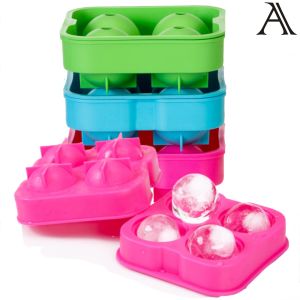 Ice Cube Maker Ball Colorful Mold Or DIY Round Mold/Acuan Bola Pembuat Air Batu Atau Buat Jerryberry (Ready Store)
