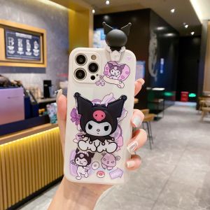 for OPPO A6 Reno 8Z 8T 7Z 6Z 5F F11 Find X8 X9 Pro A38 A18 A16 A17 A79 A58 A60 A95 A96 A74 A76 Phone Case Soft Cover Kuromi Cute