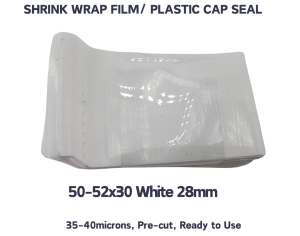 100pcs PVC High Quality Shrinkable Wrap Film/Shrink Wrap Plastic Sealer tape for Bottles &Containers
