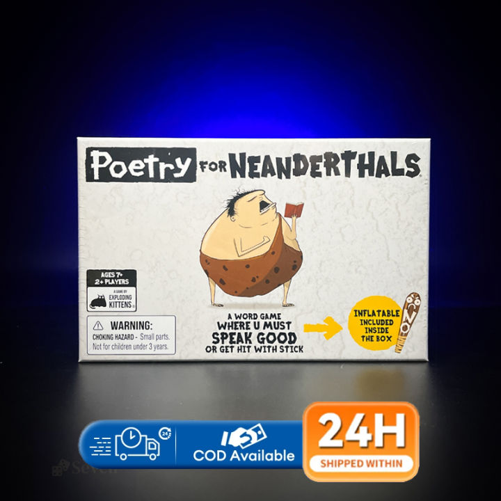 Poetry for Neanderthals by Exploding Kittens LLC - Family Card Game for ...
