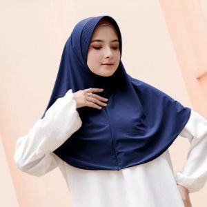 HIJAB INSTAN SYARI WANITA MOTIF POLOS ELEGAN MODIS MUSLIMAH