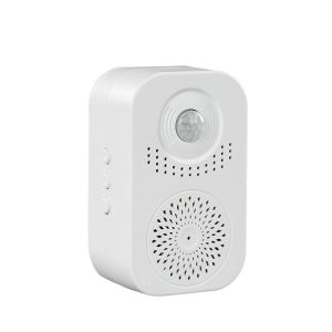 Security Doorbell Smart Wireless Voice Doorbell Multilingual Recordable Voice Announcement Welcome Doorbell Home Security Protection