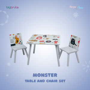 Harper & Chase Table and Chair Set Monster Design