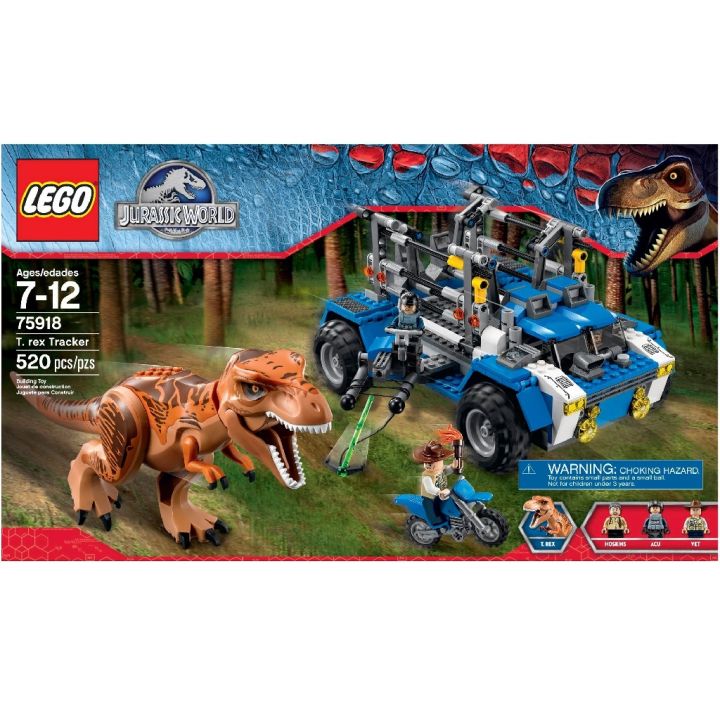 LEGO® 75918 JURASSIC WORLD™ T. rex Tracker | Lazada Singapore