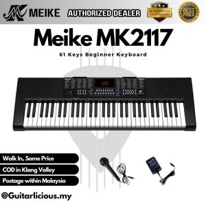 MEIKE 61 Keys Standard Electronic Keyboard - (MK2117 / MK 2117) Piano Digital Electronic Learning Keyboard 电子琴 Package