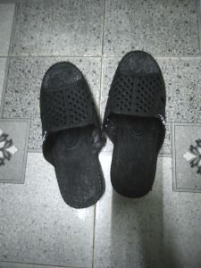 Dép tổ ong "Đen Xám Nâu" dép đi trong nhà chống trơn trượt nhựa PVC dày êm rẻ