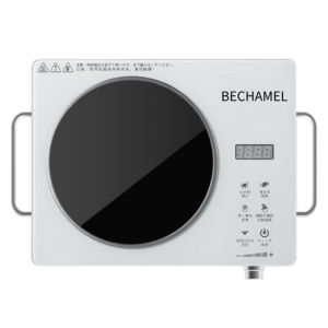 3500W Smart Electric Ceramic Cooktop - High Power For Stir Frying & Hot Pot Any Pot Compatible & Fast Heating White Glass For Easy Clean