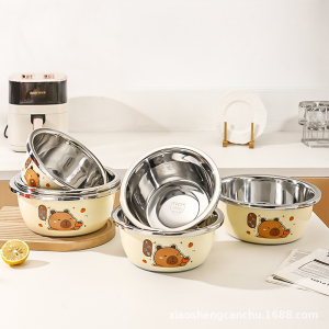 อ่างสแตนเลส กันลื่น อ่างล้างขวดนม สะดวกในการพกพาทุกวัน ความแม่นยําสูงและสดใส ที่เก็บของแบบซ้อนกัน