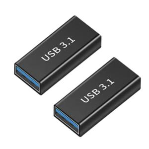 USB 3.1 to USB C Converters Adapter Male Female Connectors for Quick Data Transfer Up to 10Gbps for Type C Port