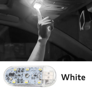 Car Interior Lights Indoor Car Lighting Ceiling Lamp Night Touch Light Hand Reading Light Car Roof Reading Lamp