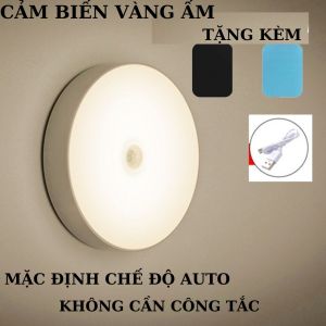Đèn led cảm biến chuyển động thông minh treo gắn tường cầu thang tủ quần áo có sạc usb