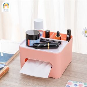 shoptookd พร้อมส่ง กล่องทิชชู่ตั้งโต๊ะ อเนกประสงค์ สไตล์นอร์ดิก น่ารัก เรียบง่าย สร้างสรรค์ สําหรับห้องนั่งเล่น ห้องอาหาร มี 4 สี