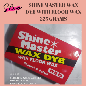 SHINE MASTER WAX DYE WITH FLOORWAX 225 GRAMS