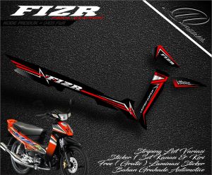 0405 STRIPING LIST VARIASI FIZ R / VEGA ( COD ) - STICKER STRIPING VARIASI FIZ R / VEGA TERBARU - TRANSPARAN / HOLOGRAM / GLOSY / DOFF