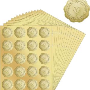 Bay Gấu Vàng hình trái tim tình yêu Sticker Cho Đóng Gói Quà Tặng Và Trang Trí Vàng Hình Trái Tim Nổi Phong Bì Sticker Kỷ Niệm Đảng Thiệp mời Matte Hình dán trang trí Lồi Nổi dán niêm phong