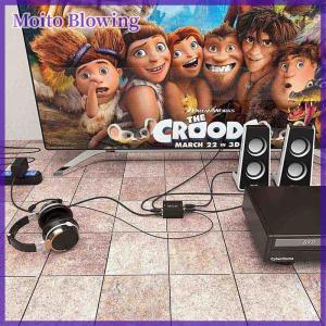 Moito Optical Coax Toslink Digital to Analog Converter RCA l/R Stereo Audio Adapter