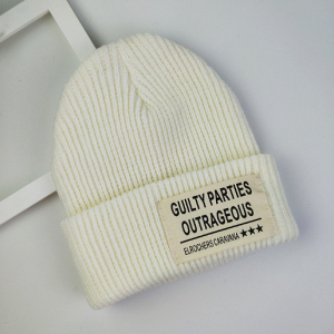 หมวกไหมพรม_Gulity Cap_Hat ใส่กันหนาว ลายปัก ลายสกรีน มีหลายสี หลายแบบ ราคาถูก พร้อมส่ง