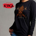 Premium T-shirt - Kaos Khas PALANGKA RAYA - MANDAU PERISAI DAYAK - PLKR5. 