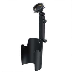 Vyvylabs New Cup Holder Phone Mount 360° Rotatable Car Phone Stand One Hand Auto Clamp Adjustable Universal Smartphone Holder Upgraded Stable