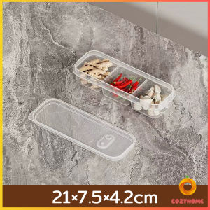 Cozy กล่องเก็บอาหารสด แบ่งเป็นช่อง กล่องเก็บอาหารในตู้เย็น พร้อมฝาปิด คงความสดใหม่ของอาหาร food storage box