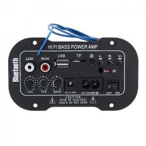 ( Dikirim Dari Jakarta )Amplifier Murah 5 Inch 220V Mobil Home Bluetooth Amplifier Bass Penguat Daya Amplifier 3028-BT HIFI Bass Power Mini Mobil Suara Speaker Amplifier
