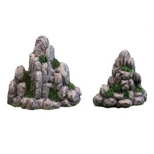Aquariums Decorations Rockery Landscaping Resin Craft Fishtanks Landscape Rock Figurine for Succulent Ornament