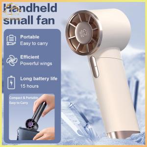 Portable Handheld Turbo Fan Personal Hand Fan High Speed Desktop Fan Desktop Cooling Fan for Outdoor Activities Working
